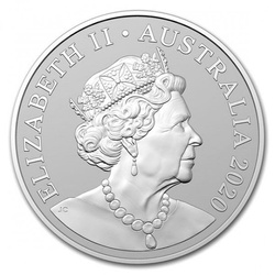 Puerta de Brandemburgo y Cucaburra 1 oz Plata 2020