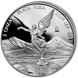 Mexican Libertad 2 oz Silber 2024 Proof