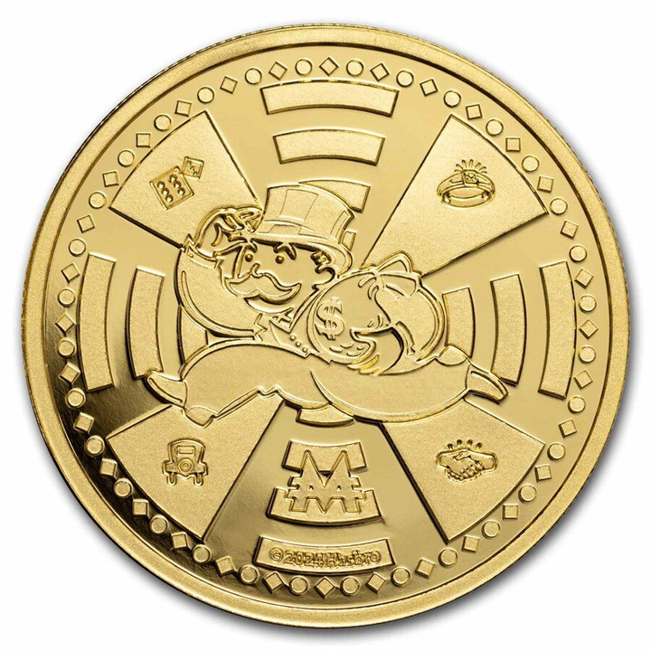 Samoa: Monopoly 1 uncja Złota 2024