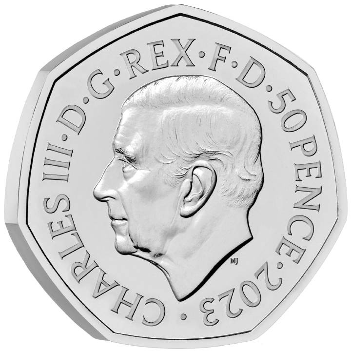 Star Wars: Luke Skywalker és Leia hercegnő 50 pence réz-nikkel 2023