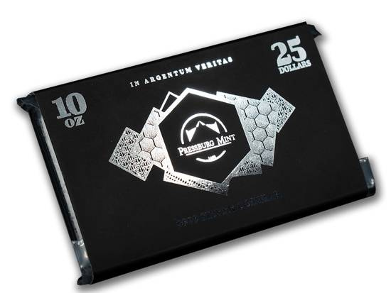 Sztabko Moneta Niue: Silver Note Coinbar 10 uncji Srebra 2022