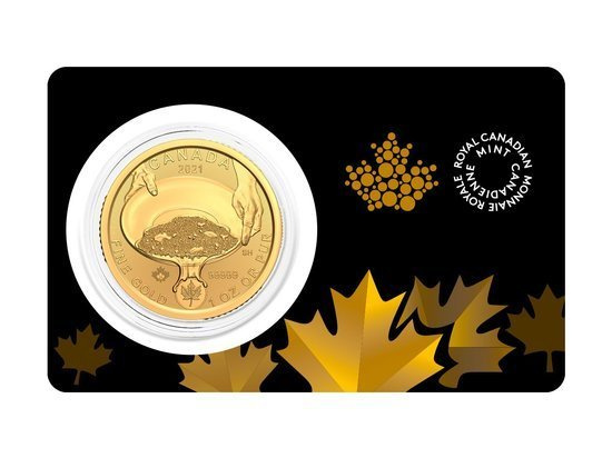 Canadá Klondike: Fiebre del Oro 1 oz Oro 2021