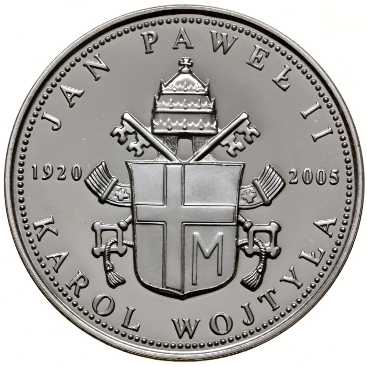 Medal Papież pielgrzym - 25.1.1979 Srebro Proof 