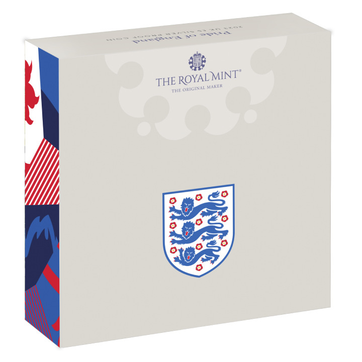 Pride of England £5 Srebro 2023 Proof