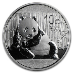 Panda chino 1 oz Plata 2015