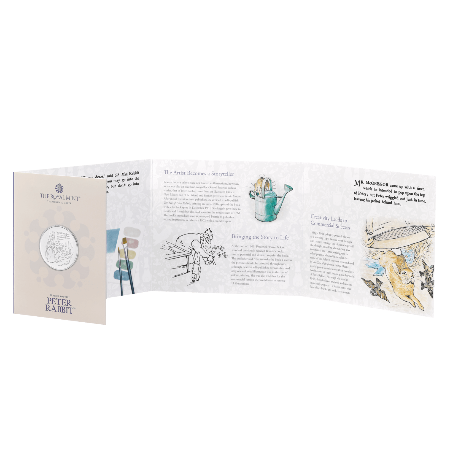 Peter Rabbit 28,28 gramm réz-nikkel 2021