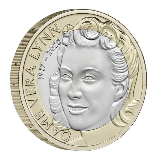 Celebrând viața și moștenirea lui Dame Vera Lynn 2 lire Cupronichel 2022
