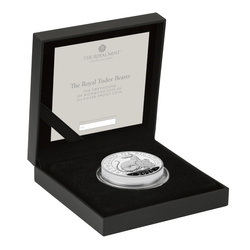 Las bestias reales de los Tudor: El Galgo de Richmond 2 oz Plata 2025 Proof