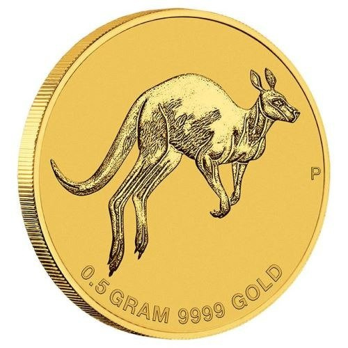 Australijski Kangur 0,5 grama Złota