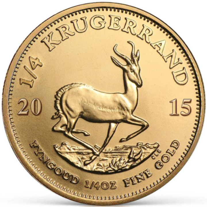 Krugerrand 1/4 once d'or 2015