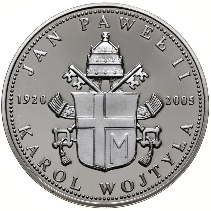 Medaille Johannes Paul II - VI Pilgerreise nach Polen 31.5-10.6.1997 Silber Proof + Zertifikat