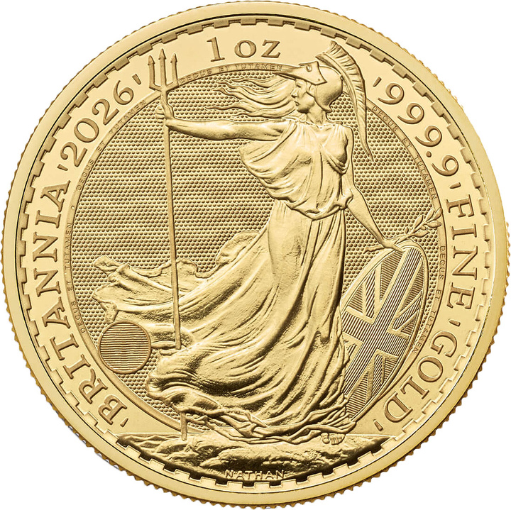 Britannia 1 uncja Złota 2026