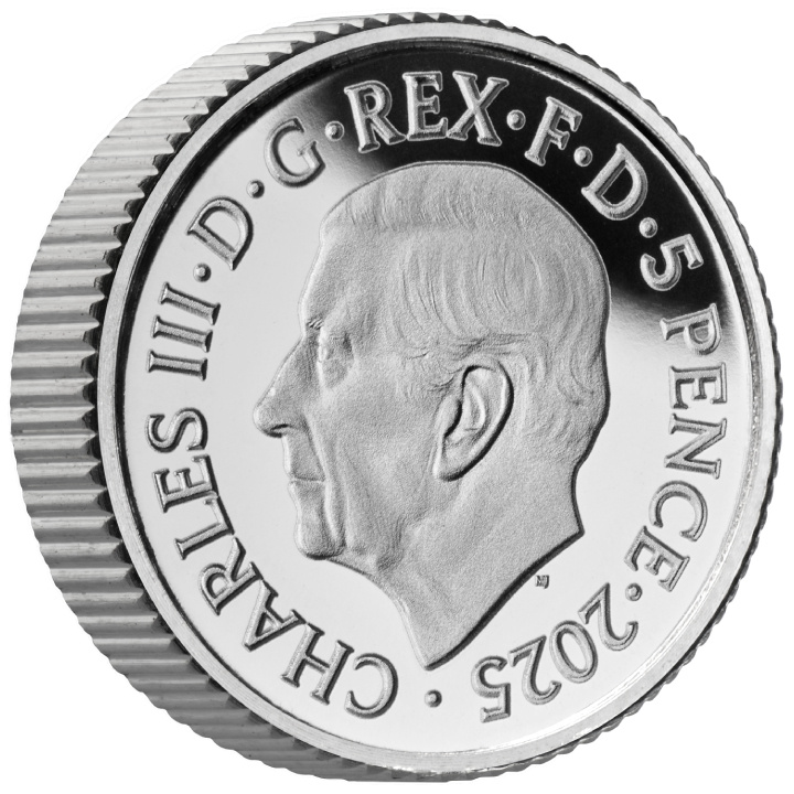 Zestaw 6 monet Britannia Srebro 2025 Proof