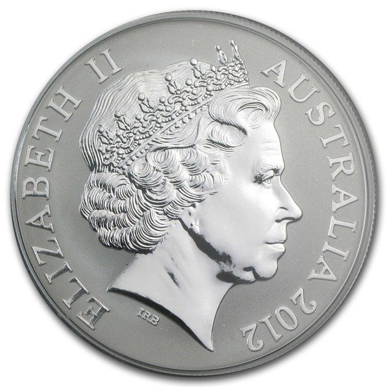 Canguro Australiano 1 Onza Plata 2012