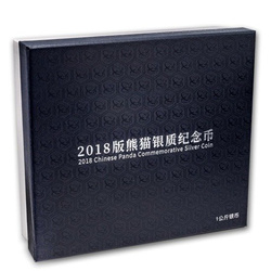 Panda Chino 1000 gramos Plata 2018 PROOF