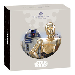 Star Wars: R2-D2 and C-3PO 1 uncja Złota 2023 Proof