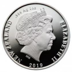 Maui i Bogini Ognia: Zestaw 2 monet 2 x 1 uncja Srebra 2019