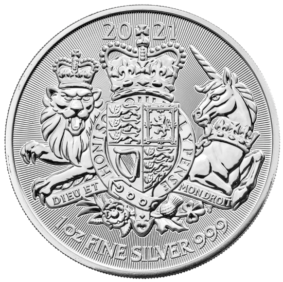 The Royal Arms 1 oz Silver 2021