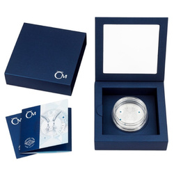 Samoa: Crystal Coin - Year of the Rabbit $2 Silver 2023 Proof