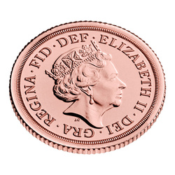 Great Britain: Gold Quarter Sovereign Elizabeth II 2022