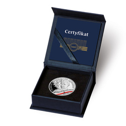 Wyklęci przez komunistów żołnierze niezłomni - Zygmunt Szendzielarz „Łupaszka”10 PLN Silver 2024 Proof