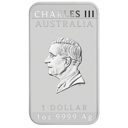 Sztabko-moneta Perth Mint: Lunar III - Rok Konia 1 uncja Srebra 2026