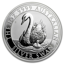 Swan 1 uncia ezüst 2018