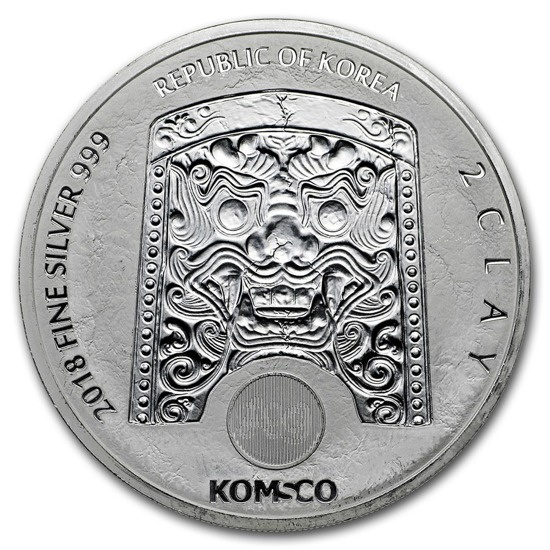 Chiwoo Cheonwang 2 oz Silber 2018 Incuse