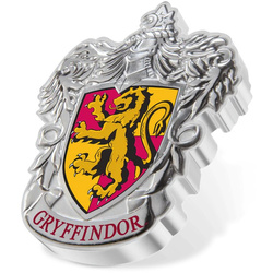 Niue: Harry Potter - Gryffindor Crest coloured 1 oz Silber 2021 Proof