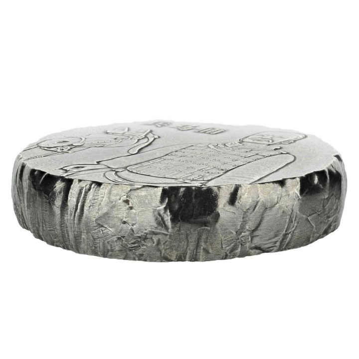 Fiji: Terracotta Warriors 5 once d'argento 2019 Moneta antica