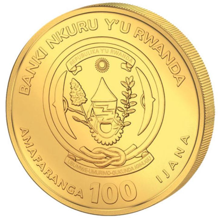Rwanda: Nautical Ounce - Mayflower 1 uncja Złota 2020