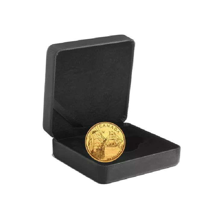 Canadá: Tall Ships - Brigantine 1/2 oz Oro 2022 Proof