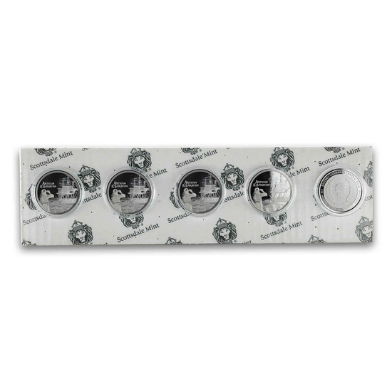 Antigua y Barbuda: Corredor del ron 1 oz Plata 2019