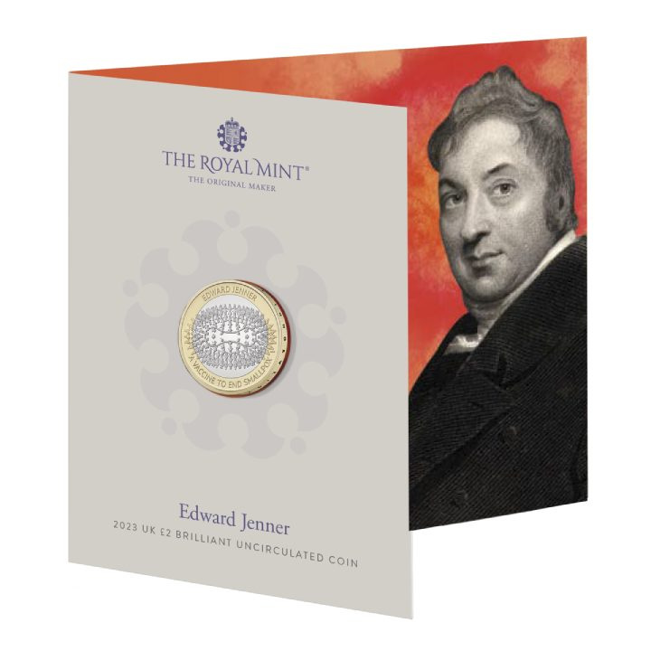 Edward Jenner 2 £ Cuivre-nickel 2023