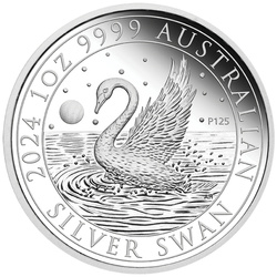 Cygne 1 once d'argent 2024 Proof