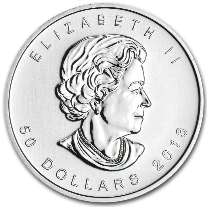 Canadian Maple Leaf 1 oz Platino 2013