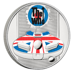 Legendy Muzyki: THE WHO 1 uncja Srebra 2021 Proof