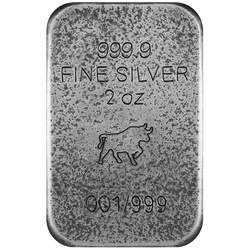 Sztabka Asturmint: Dia de los Muertos kolorowany 2 uncje Srebra 2024 Antique Finish