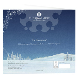 The Snowman 50p Cobre 2024