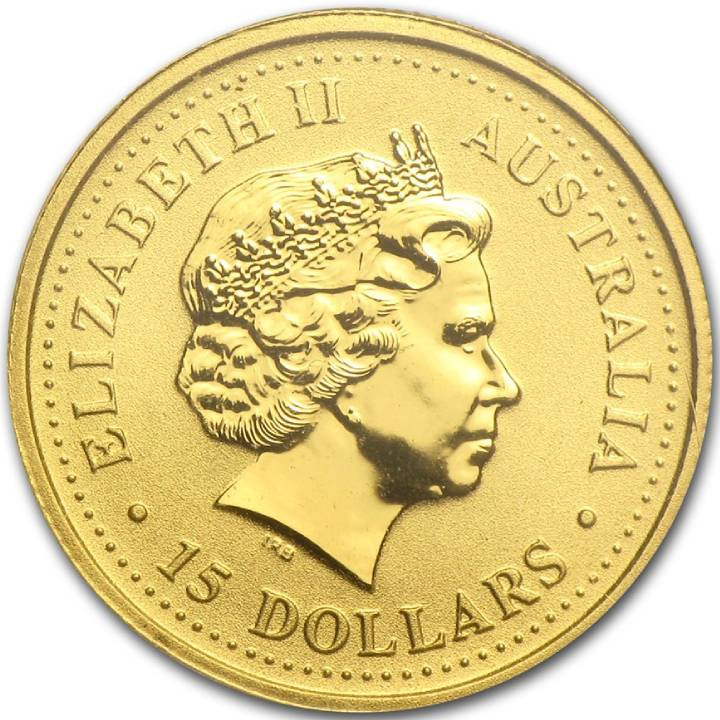 Australian Nugget - Kangaroo 1/10 uncji Złota 1999