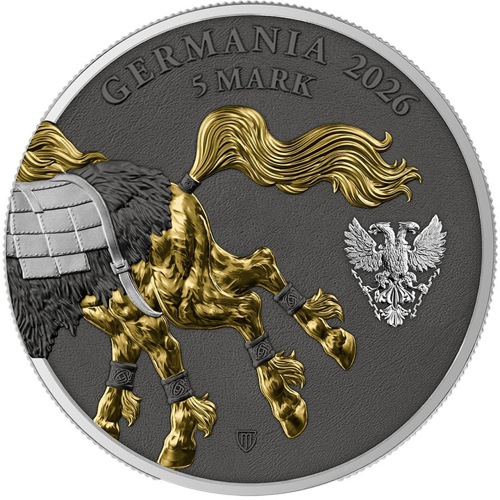Set of Silver Medals Germania Beasts - Sleipnir Gilded 2 x 1 oz Silver 2026