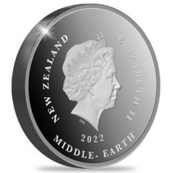 Set of 2 coins 20th Anniversary of The Lord of the Rings: The Two Towers coloured Cupro - nikiel 2022