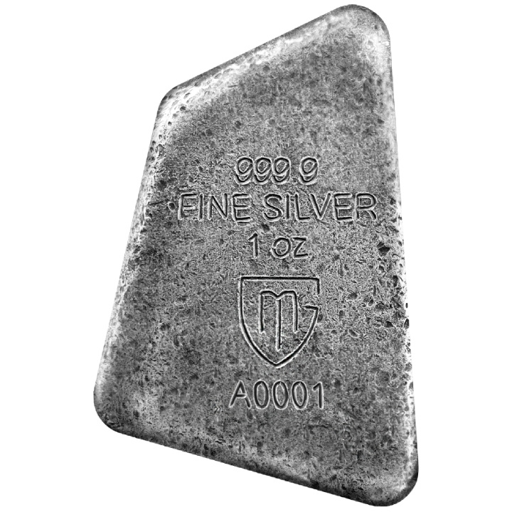 Germania Mint Bar: Rúnák - Wunjo színes 1 uncia ezüst antik felület