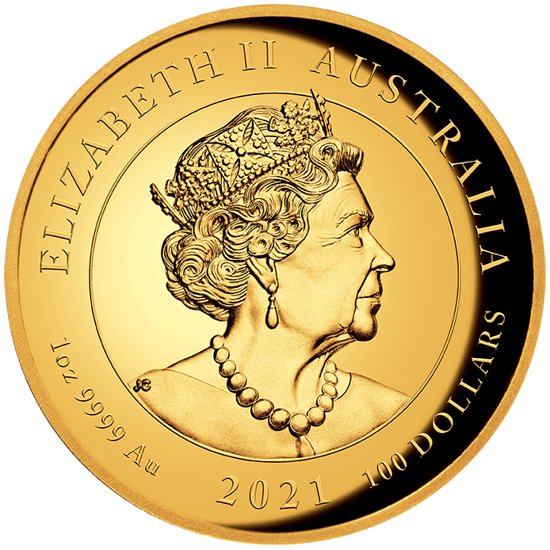 Diosa Alada de la Victoria 1 oz Oro 2021 Prueba Alto Relieve