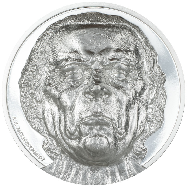 Cook Islands: Striking Heads - The Vexed Man 2 uncje Srebra 2023 Proof Ultra High Relief