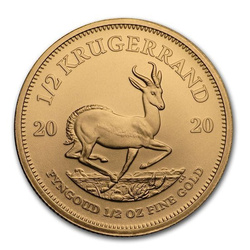 Krugerrand 1/2 uncji Złota 2020