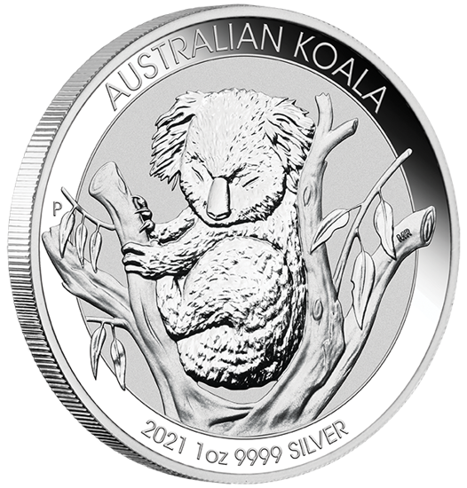 Koala 1 uncja Srebra 2021