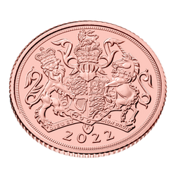 Great Britain: Gold Half Sovereign Elizabeth II 2022