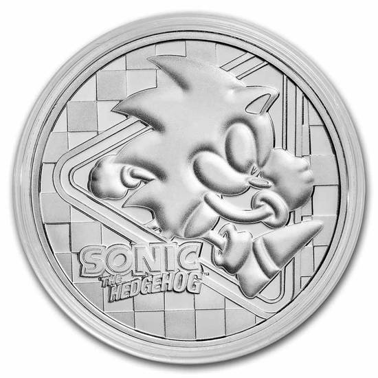 Niue: Sonic The Hedgehog 1 uncja Srebra 2022