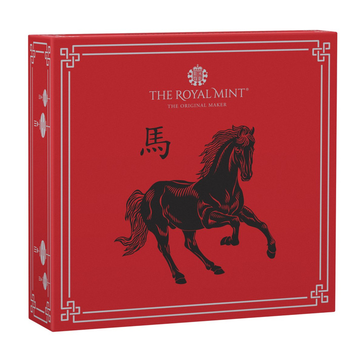 Royal Mint Lunar: Year of the Horse 1 oz Silver 2026 Proof